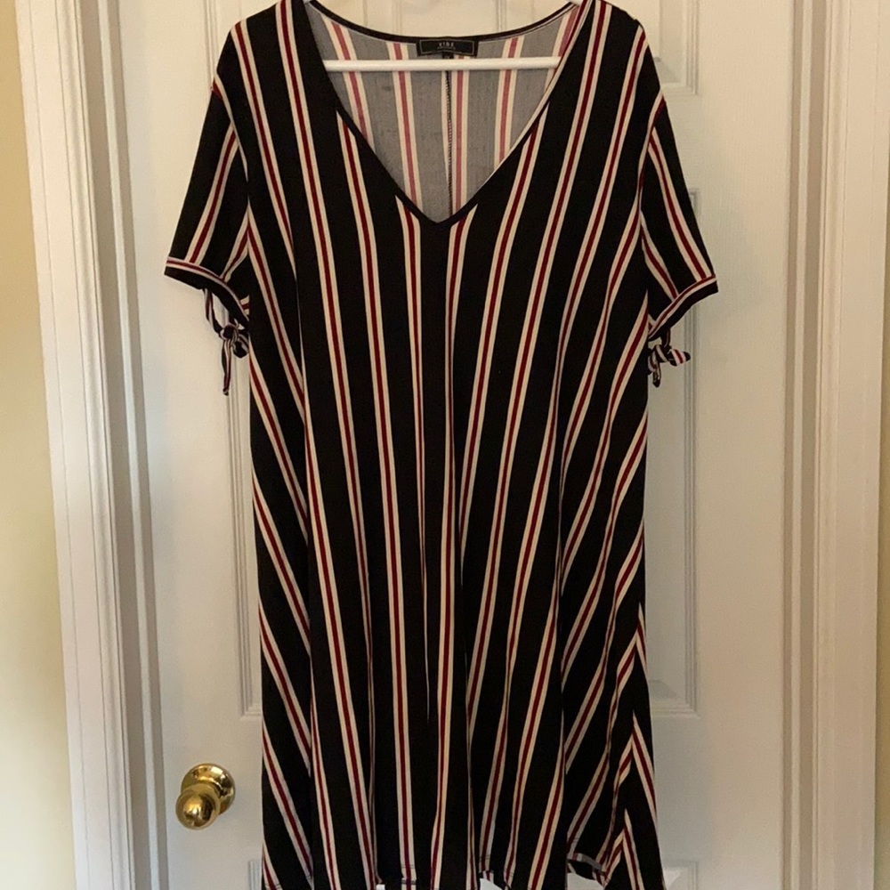 Striped T-Shirt Dress
